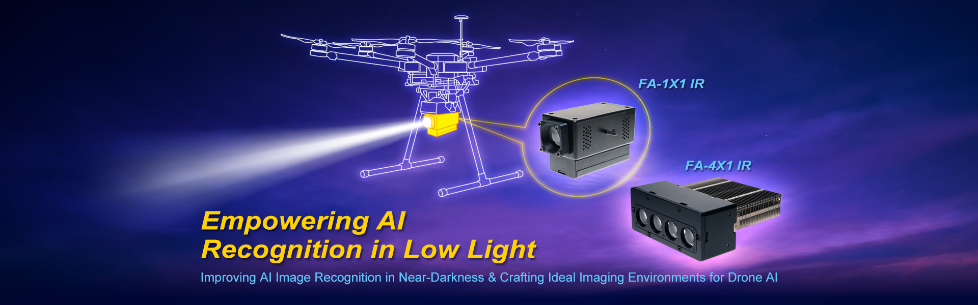 LEP Auxiliary Lighting - for drones only